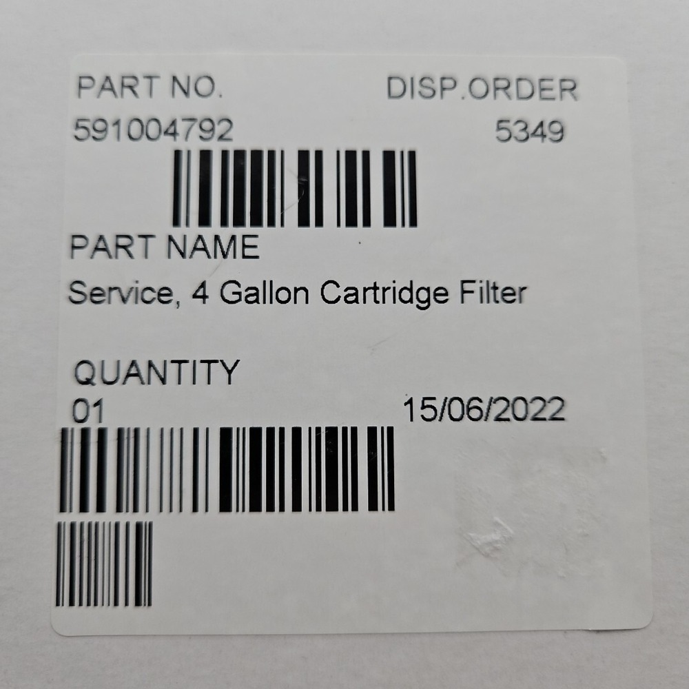 Cleva 591004792 4 Gallon Wet/Dry Vac Cartridge Filter Fits Craftsman 17810
